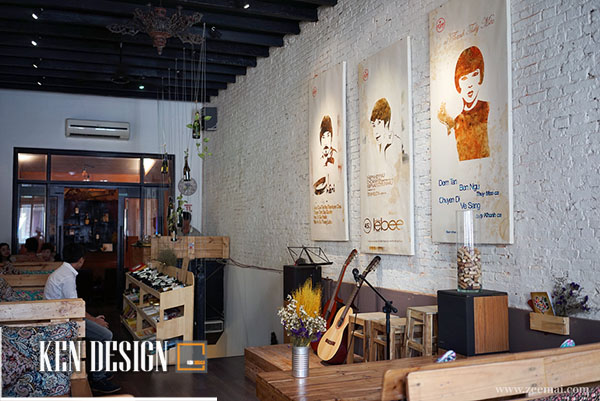 thiết kế quán cafe bình dân 27